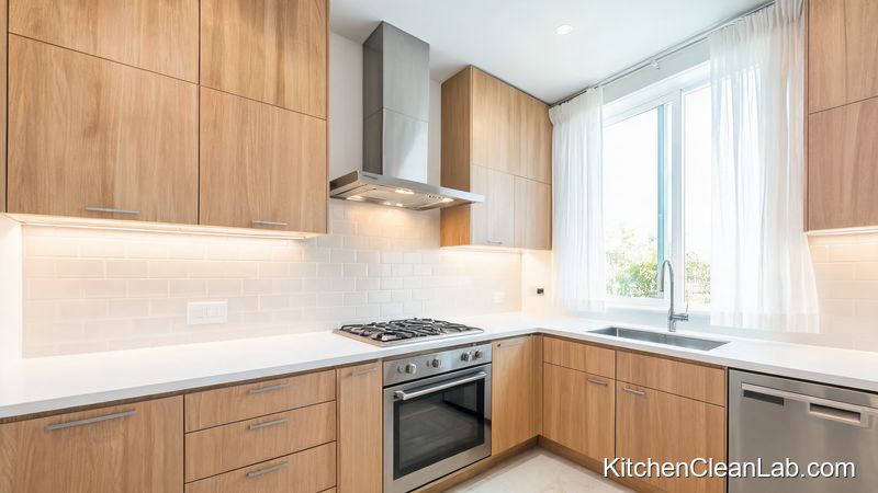How to Clean Sticky Wood Kitchen Cabinets Fast & Safely
