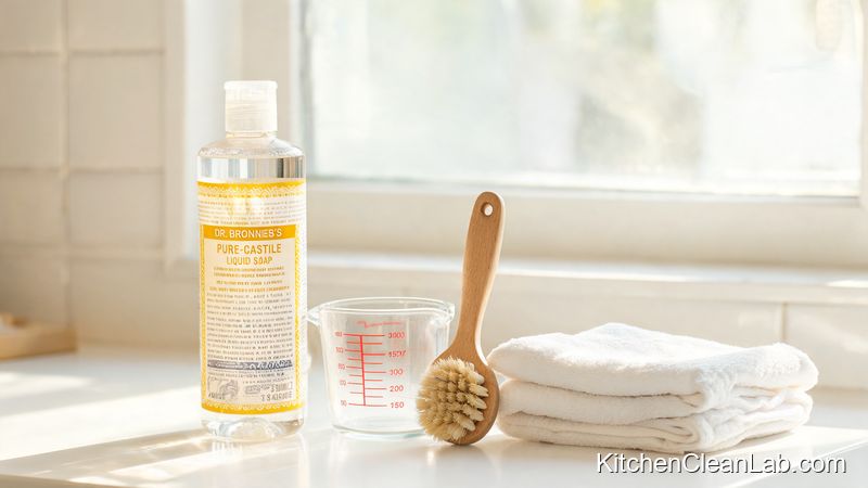 How to Use Castile Soap for Non-Toxic Kitchen Dishwashing