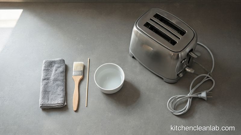 How to Clean Toaster Crumbs and Heating Elements Safely
