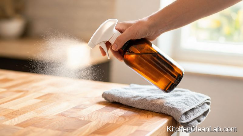 How to Sanitize Butcher Block Countertops Naturally at Home