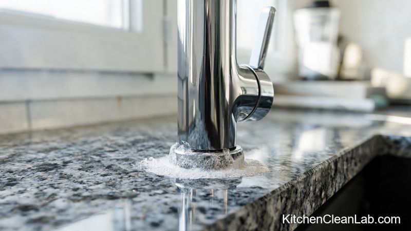 Safe Hard Water Stain Removal from Granite Countertops